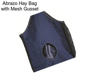 Abrazo Hay Bag with Mesh Gusset