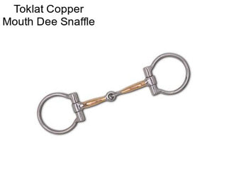 Toklat Copper Mouth Dee Snaffle