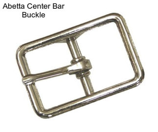 Abetta Center Bar Buckle