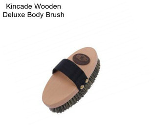 Kincade Wooden Deluxe Body Brush