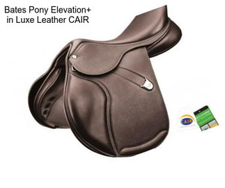 Bates Pony Elevation+ in Luxe Leather CAIR