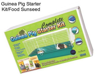 Guinea Pig Starter Kit/Food Sunseed