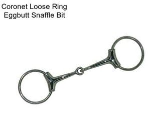 Coronet Loose Ring Eggbutt Snaffle Bit