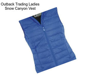 Outback Trading Ladies Snow Canyon Vest