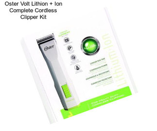 Oster Volt Lithion + Ion Complete Cordless Clipper Kit