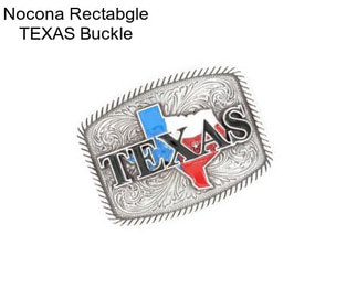 Nocona Rectabgle TEXAS Buckle