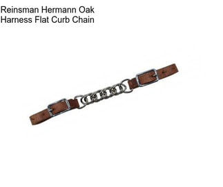 Reinsman Hermann Oak Harness Flat Curb Chain