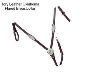 Tory Leather Oklahoma Flared Breastcollar