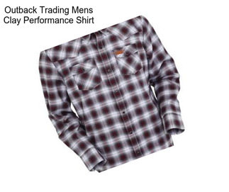 Outback Trading Mens Clay Performance Shirt