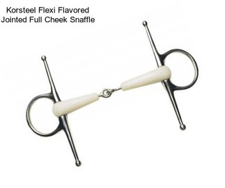 Korsteel Flexi Flavored Jointed Full Cheek Snaffle