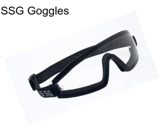 SSG Goggles