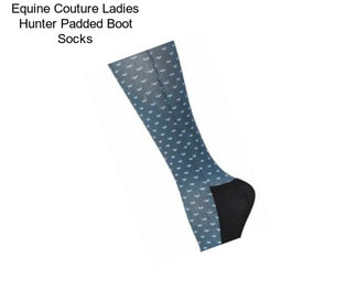 Equine Couture Ladies Hunter Padded Boot Socks