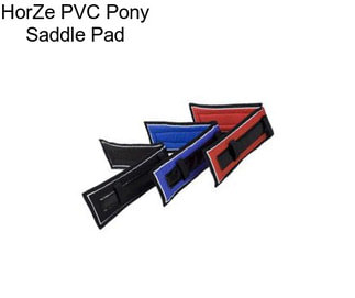 HorZe PVC Pony Saddle Pad