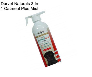 Durvet Naturals 3 In 1 Oatmeal Plus Mist