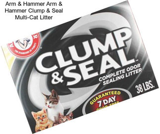 Arm & Hammer Arm & Hammer Clump & Seal Multi-Cat Litter