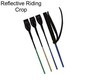 Reflective Riding Crop