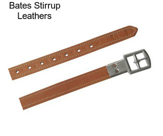 Bates Stirrup Leathers