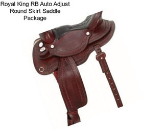 Royal King RB Auto Adjust Round Skirt Saddle Package