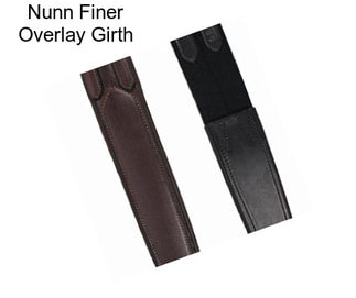 Nunn Finer Overlay Girth