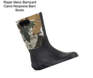 Roper Mens Barnyard Camo Neoprene Barn Boots