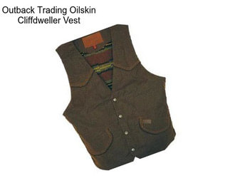 Outback Trading Oilskin Cliffdweller Vest