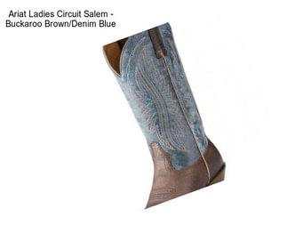 Ariat Ladies Circuit Salem - Buckaroo Brown/Denim Blue