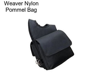 Weaver Nylon Pommel Bag