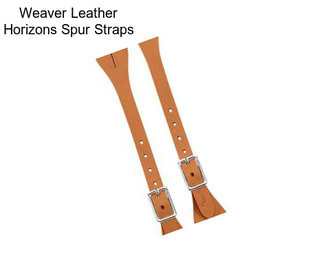 Weaver Leather Horizons Spur Straps