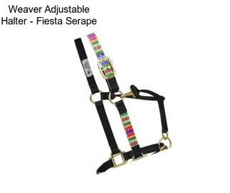 Weaver Adjustable Halter - Fiesta Serape