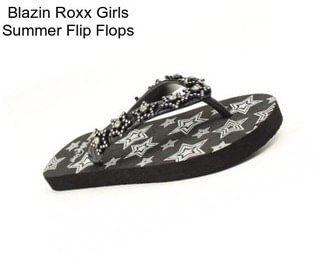 Blazin Roxx Girls Summer Flip Flops