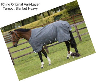 Rhino Original Vari-Layer Turnout Blanket Heavy