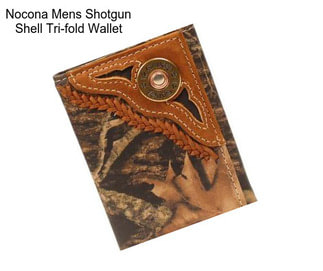 Nocona Mens Shotgun Shell Tri-fold Wallet