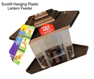 Surefill Hanging Plastic Lantern Feeder