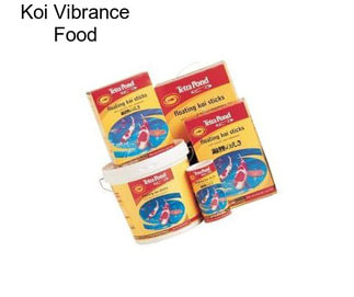 Koi Vibrance Food
