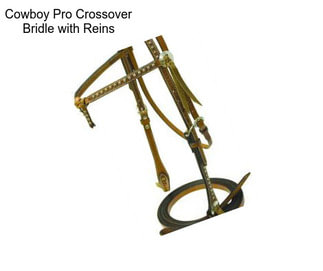 Cowboy Pro Crossover Bridle with Reins