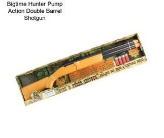 Bigtime Hunter Pump Action Double Barrel Shotgun