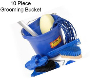 10 Piece Grooming Bucket