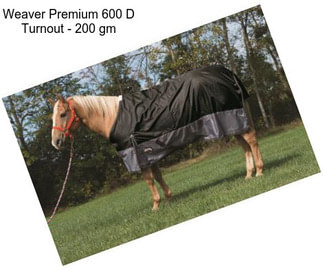 Weaver Premium 600 D Turnout - 200 gm