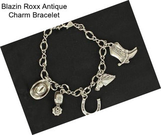 Blazin Roxx Antique Charm Bracelet