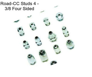 Road-CC Studs 4 - 3/8 Four Sided