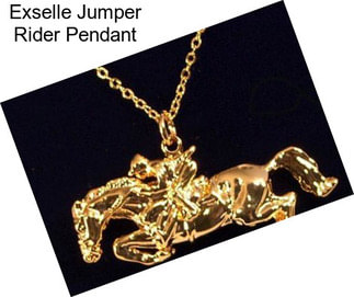 Exselle Jumper Rider Pendant