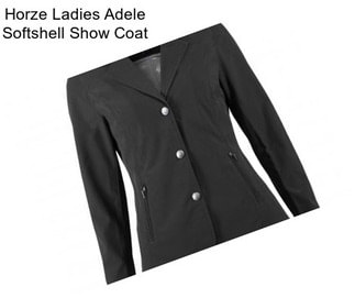 Horze Ladies Adele Softshell Show Coat