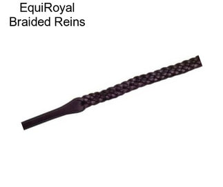 EquiRoyal Braided Reins