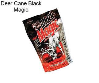 Deer Cane Black Magic