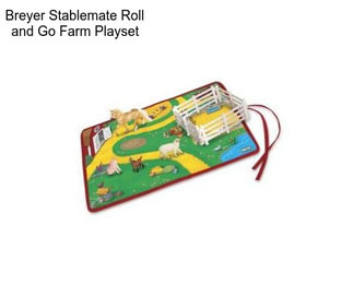 Breyer Stablemate Roll and Go Farm Playset