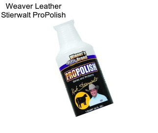 Weaver Leather Stierwalt ProPolish