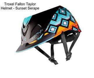 Troxel Fallon Taylor Helmet - Sunset Serape