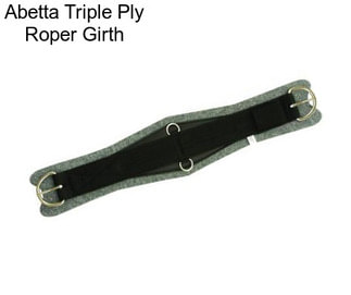 Abetta Triple Ply Roper Girth