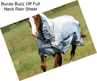 Bucas Buzz Off Full Neck Rain Sheet