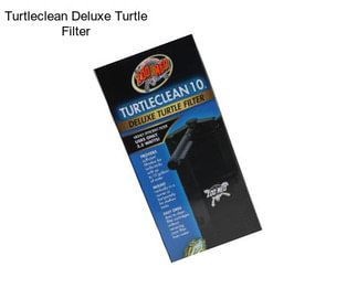 Turtleclean Deluxe Turtle Filter